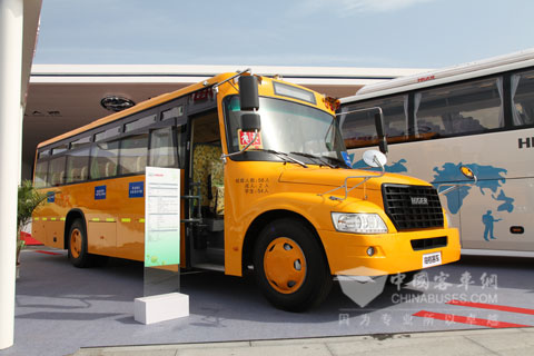 海格高标准智慧安全校车