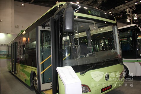 中国道路运输杯2012年度最佳新公交客车奖YS6120GBEV