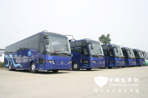 光大外事旅游订购的西沃900i旅游大巴