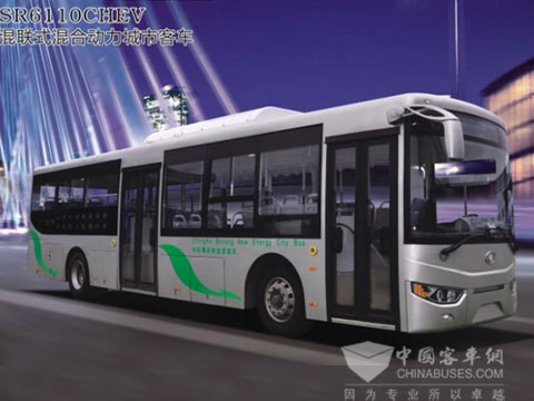 上饶新能源客车-混联式混合动力城市客车SR6110CHEV