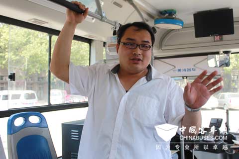 石家庄公交四分公司驾驶员李朝