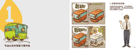 《客车节油宝典》为广大司机日常驾驶降低油耗提供了行之有效的方法