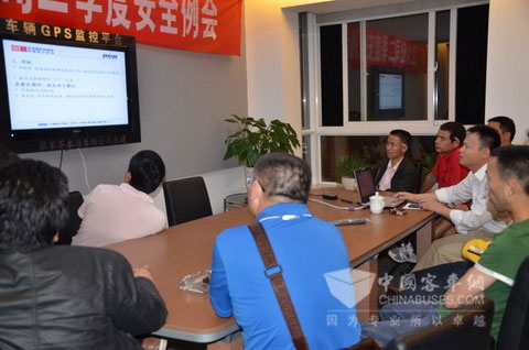 江淮底盘主动服务的现场