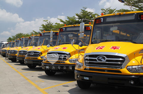 金龙"智慧校车"为破解我国校车运营安全问题提供系统化解决方案