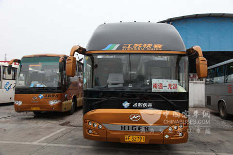 江苏南通海格LNG客车