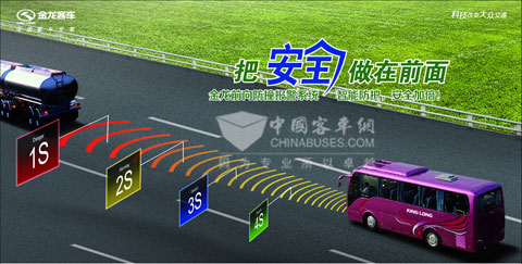 金龙前向防撞报警系统