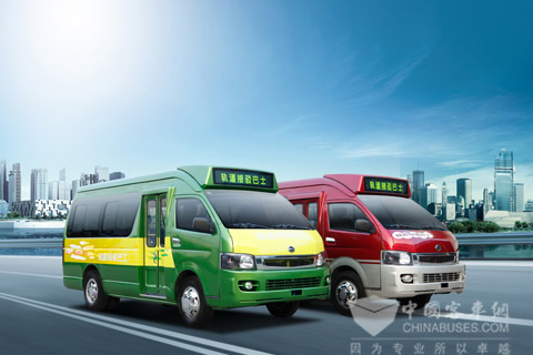 恒通最新发布的精品巴士——5米级都市灵动巴士