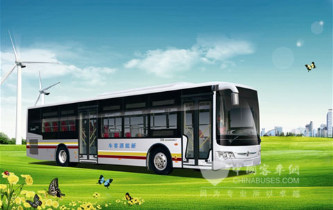 亚星JS6126GHEV混联式油电混合动力客车