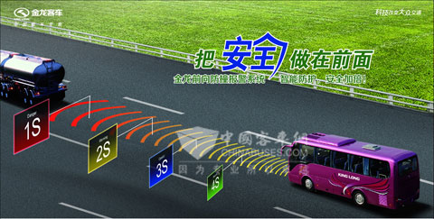 金龙前向防撞报警系统