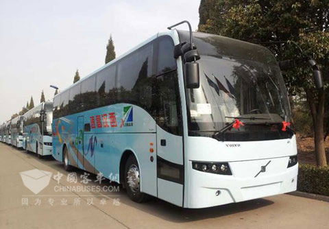 将交付于西汉高速的西沃9300客车