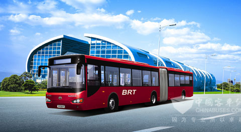 海格BRT公交车