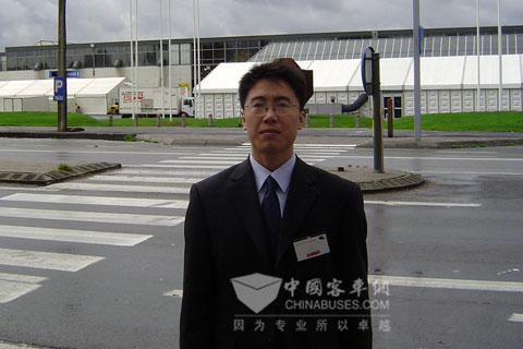 中通客车副总工程师李晨