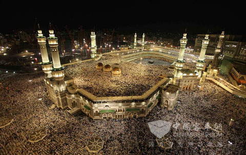 圣城麦加朝觐盛况