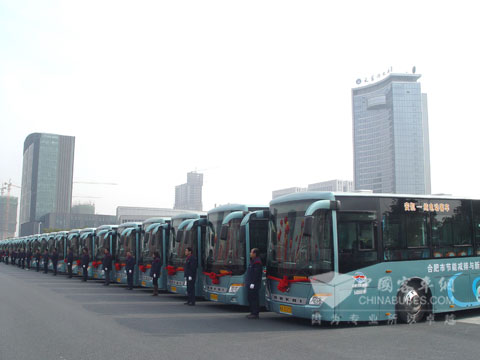 合肥电动公交车