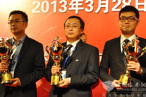 扬子江汽车公司获得十佳客车制造商奖