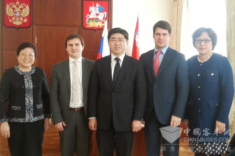 徐连宽与莫斯科州投资创新部部长进行深入交流