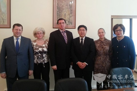 徐连宽与俄罗斯工业集团进行深入交流