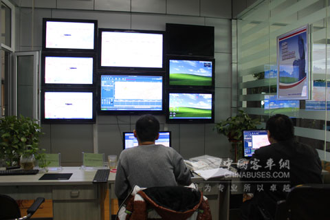 安吉达公司的G-BOS监控室