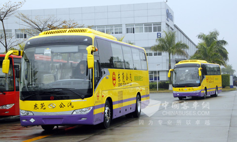 大金龙LNG清洁能源巴士绿色出行首选