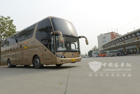 四川蜀捷运业的斯堪尼亚•海格豪华大巴