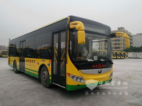 宇通ZK6105CHEVNG1型气电混合动力公交车