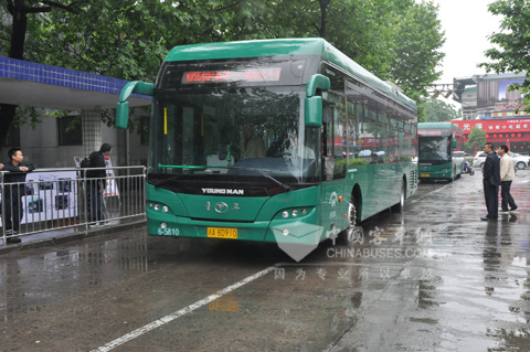 青年纯电动公交