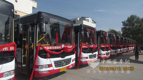 236台恒通燃气客车陆续服务西宁市民