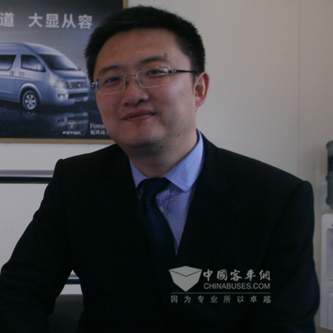 福田汽车品牌副总监霍焱