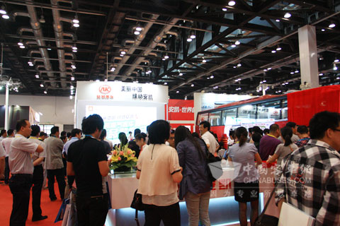 安凯亮相2013北京国际道路运输展