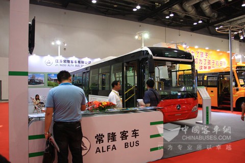 常隆增程式纯电客车