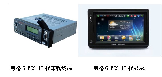 海格G-BOSII代车载终端海格G-BOSII代显示屏
