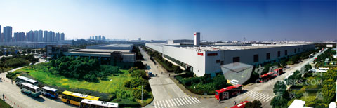 海格客车厂区全景