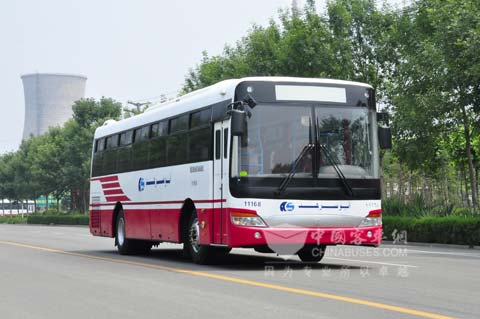 中通出售沙特的客车