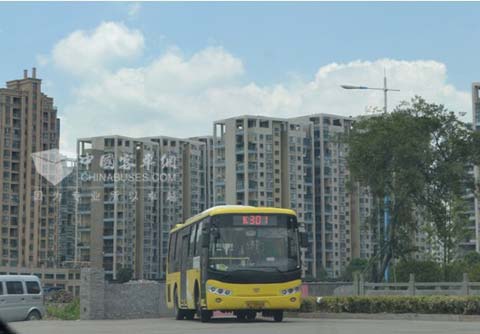 亚星客车为浙江人民服务