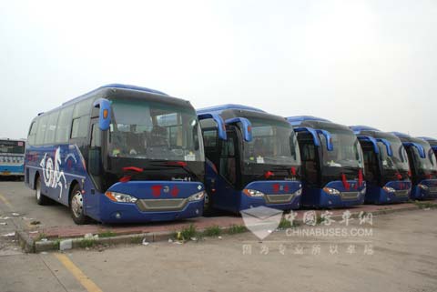 中通天然气客车邯郸市场受青睐