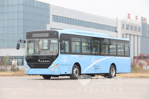 中通LCK6109DGC燃气客车备受延安公交青睐