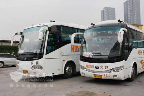 宇通绿区让虎跃快客节油5%