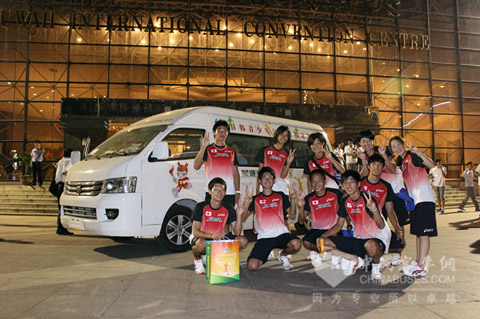 福田蒙派克圆满完成21届中日韩青少会服务保障任务