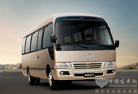 安凯纯电动中型公务车