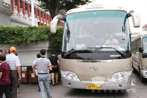 大金龙车辆是重庆旅游客运的主力军