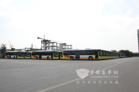 领跑中国燃气客车市场