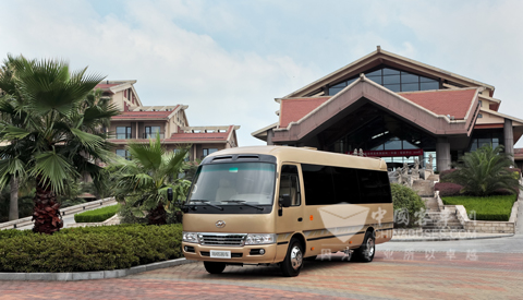 论坛指定用车——海格中型高端公务车