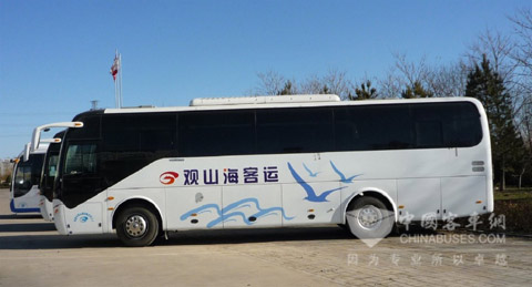 携手三载,宇通相伴观山海客运公司做大做强.