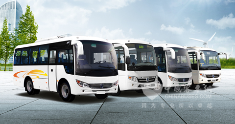 申龙客车全系列城乡客运产品