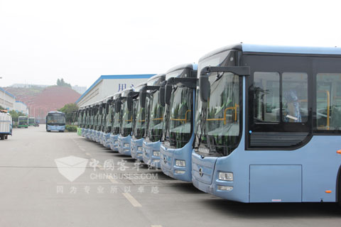 2012年服务徐州的恒通LNG客车