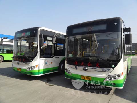 宇通气电混合动力公交车