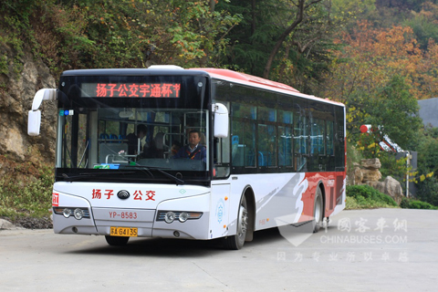 宇通ZK6125HNG2 LNG比赛用车