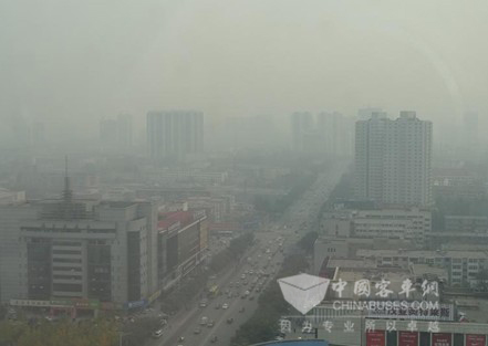 保定严重的雾霾天气