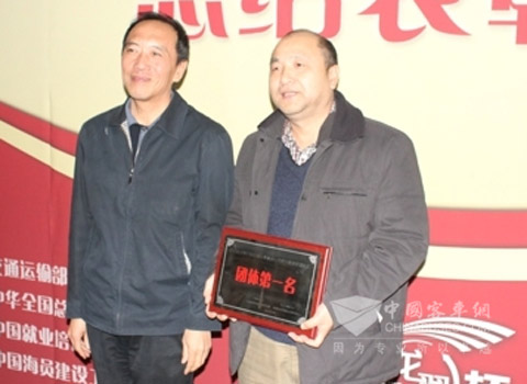 安徽省代表队获得团体赛第一名