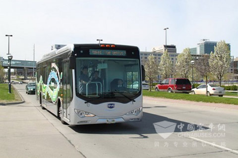 比亚迪K9电动公交车